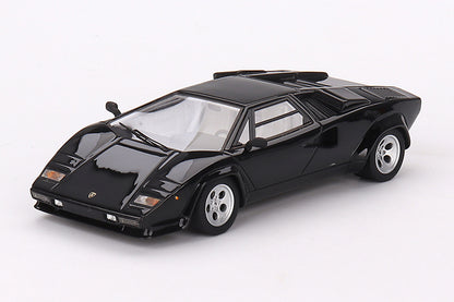 [ Back-order ] TSM TSM430703 1:43 Lamborghini Countach 5000S Black model car