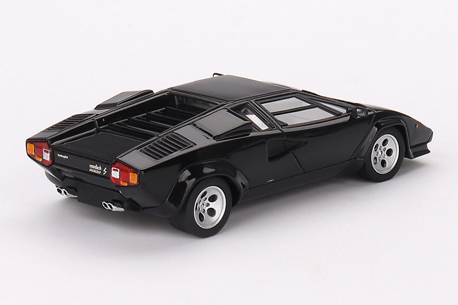 [ Back-order ] TSM TSM430703 1:43 Lamborghini Countach 5000S Black model car