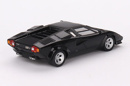 [ Back-order ] TSM TSM430703 1:43 Lamborghini Countach 5000S Black model car