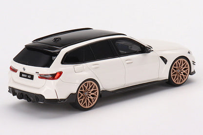 [ Back-order ] TSM TSM430722 1:43 BMW M3 M Performance G81 Alpine White model car
