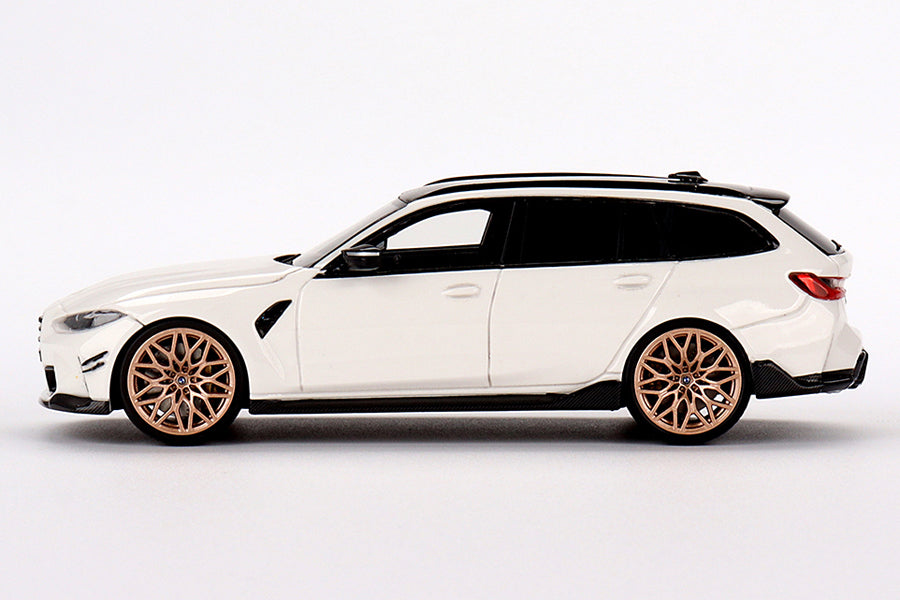 [ Back-order ] TSM TSM430722 1:43 BMW M3 M Performance G81 Alpine White model car