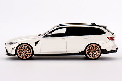 [ Back-order ] TSM TSM430722 1:43 BMW M3 M Performance G81 Alpine White model car