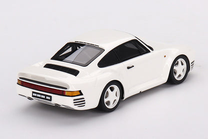 [ Back-order ] TSM TSM430740 1:43 Porsche 959 Grand Prix White model car