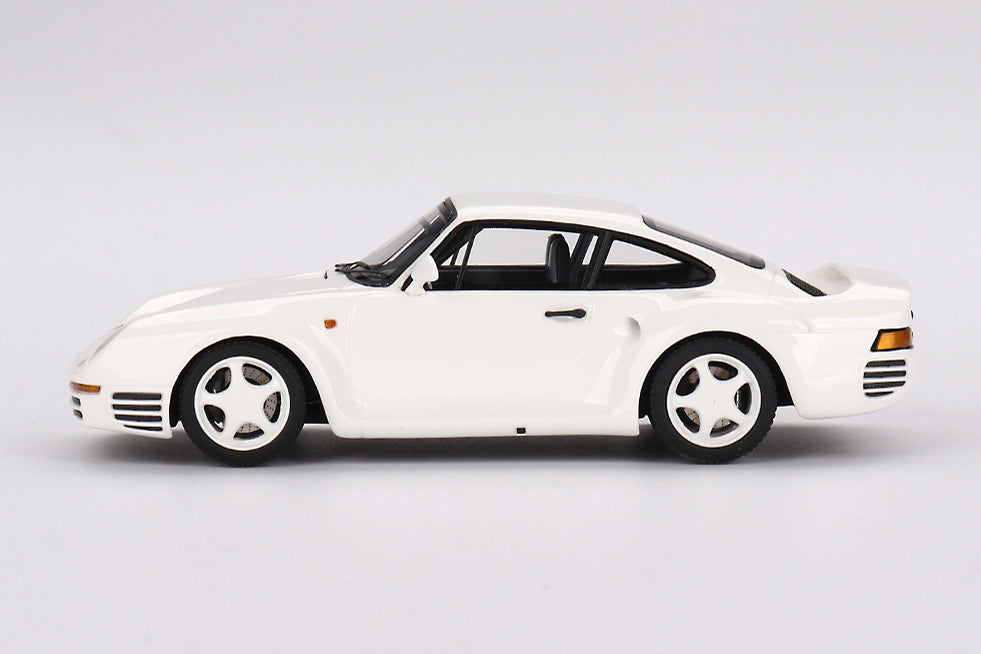 [ Back-order ] TSM TSM430740 1:43 Porsche 959 Grand Prix White model car