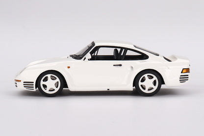 [ Back-order ] TSM TSM430740 1:43 Porsche 959 Grand Prix White model car