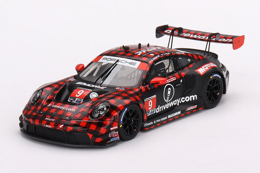 [ Back-order ] TSM TSM430743 1:43 Porsche 911 GT3 R IMSA Sebring 12 Hours GTD PRO Winner 2023 #9 Pfaff model car
