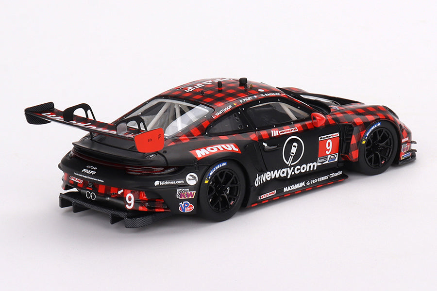 [ Back-order ] TSM TSM430743 1:43 Porsche 911 GT3 R IMSA Sebring 12 Hours GTD PRO Winner 2023 #9 Pfaff model car