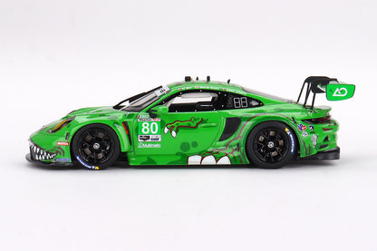 [ Back-order ] TSM TSM430747 1:43 Porsche 911 GT3 R IMSA Sebring 12 Hours GTD 2023 #80 AO Racing model car
