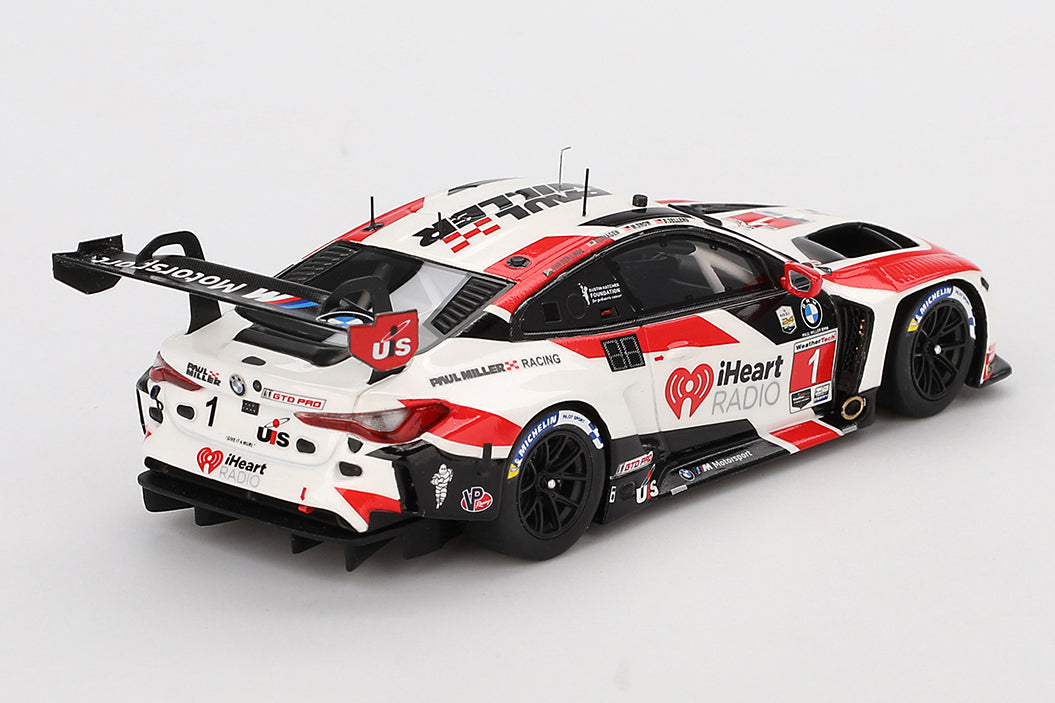 [ Back-order ] TSM TSM430786 1:43 BMW M4 GT3 IMSA Daytona 24H GTD Pro 3rd place 24 #1 Paul Miller Racing model car