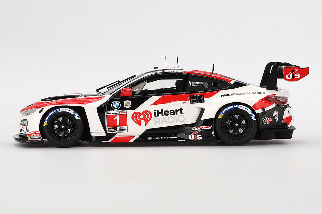 [ Back-order ] TSM TSM430786 1:43 BMW M4 GT3 IMSA Daytona 24H GTD Pro 3rd place 24 #1 Paul Miller Racing model car
