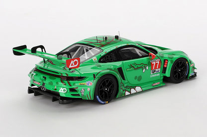 [ Back-order ] TSM TSM430801 1:43 Porsche 911 GT3 R IMSA Daytona 24 Hours GTD Pro 2024 #77 AO Racing model car