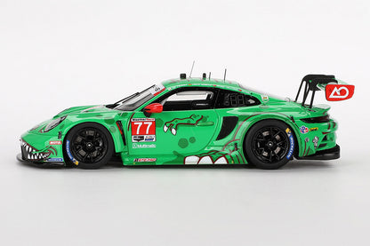 [ Back-order ] TSM TSM430801 1:43 Porsche 911 GT3 R IMSA Daytona 24 Hours GTD Pro 2024 #77 AO Racing model car