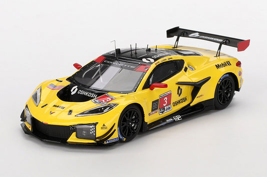 [ Back-order ] TSM TSM430802 1:43 Chevrolet Corvette Z06 GT3.R IMSA Daytona 24H '24 #3 Corvette Racing P. Miller model car