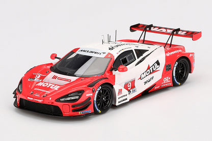 [ Back-order ] TSM TSM430811 1:43 McLaren 720 GT3 EVO IMSA Motor Course de Monterey '24 #9 Pfaff model car