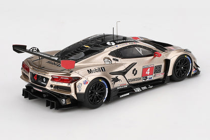 [ Back-order ] TSM TSM430818 1:43 Chevrolet Corvette Z06 GT3.R IMSA Sebring 12H '24 #4 Corvette model car