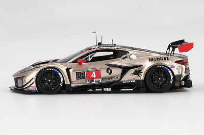 [ Back-order ] TSM TSM430818 1:43 Chevrolet Corvette Z06 GT3.R IMSA Sebring 12H '24 #4 Corvette model car