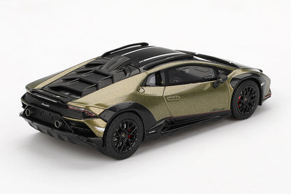 [ Back-order ] TSM TSM430833 1:43 Lamborghini Huracan Sterrato Verde Gea Matt Matte Green model car