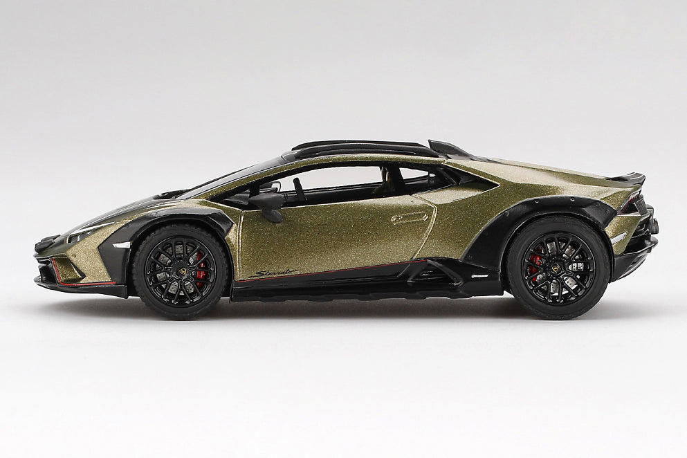 [ Back-order ] TSM TSM430833 1:43 Lamborghini Huracan Sterrato Verde Gea Matt Matte Green model car