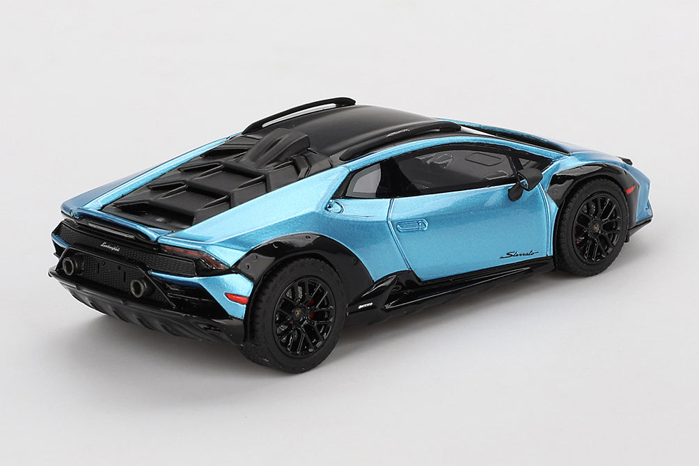 [ Back-order ] TSM TSM430834 1:43 Lamborghini Huracan Sterrato Blu Aegir (Blue) model car