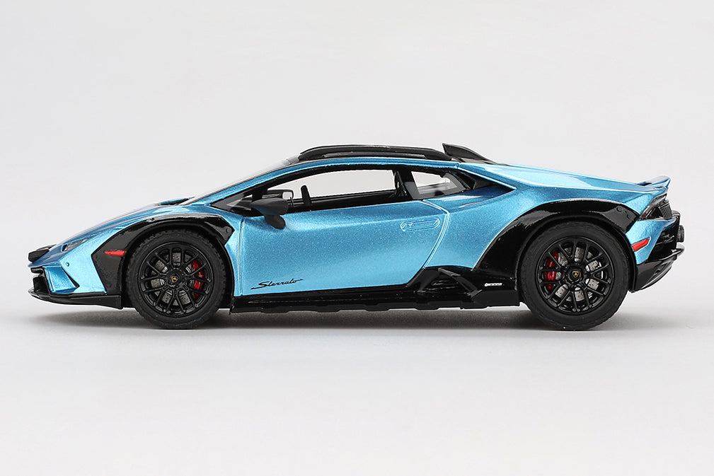 [ Back-order ] TSM TSM430834 1:43 Lamborghini Huracan Sterrato Blu Aegir (Blue) model car