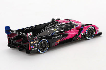 [ Back-order ] TSM TSM430837 1:43 Cadillac V-Series R IMSA Petit Le Mans 2024 Winner #01 Cadillac Racing model car