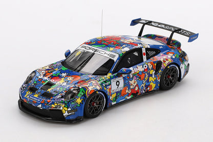 [ Back-order ] TSM TSM430839 1:43 Porsche 911 GT3 Cup Porsche Carrera Cup 2024 ProAM #9 BINGO RACING Shinji Takei model car