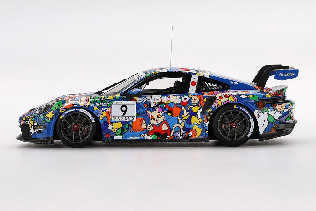 [ Back-order ] TSM TSM430839 1:43 Porsche 911 GT3 Cup Porsche Carrera Cup 2024 ProAM #9 BINGO RACING Shinji Takei model car