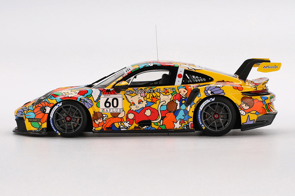 [ Back-order ] TSM TSM430840 1:43 Porsche 911 GT3 Cup Porsche Carrera Cup 2024 Pro #60 BINGO RACING Reimei Ito model car