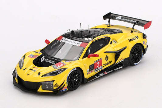 [ Back-order ] TSM TSM430848 1:43 Chevrolet Corvette Z06 GT3.R IMSA Daytona 24H '25 #3 Corvette by P. Miller model car