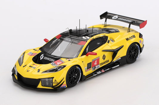 [ Back-order ] TSM TSM430849 1:43 Chevrolet Corvette Z06 GT3.R IMSA Daytona 24H '25 #4 Corvette by P. Miller model car