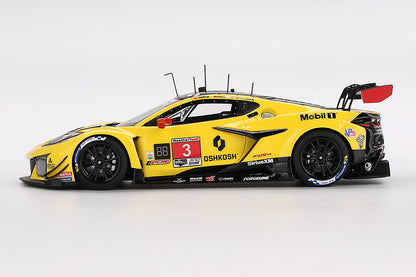 [ Back-order ] TSM TSM430849 1:43 Chevrolet Corvette Z06 GT3.R IMSA Daytona 24H '25 #4 Corvette by P. Miller model car
