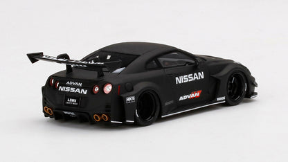 [ Back-order ] TSM TSMV0013 1:43 LB-Silhouette WORKS GT Nissan 35GT-RR Version 2 Matte Black LBWK model car