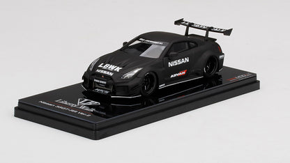 [ Back-order ] TSM TSMV0013 1:43 LB-Silhouette WORKS GT Nissan 35GT-RR Version 2 Matte Black LBWK model car