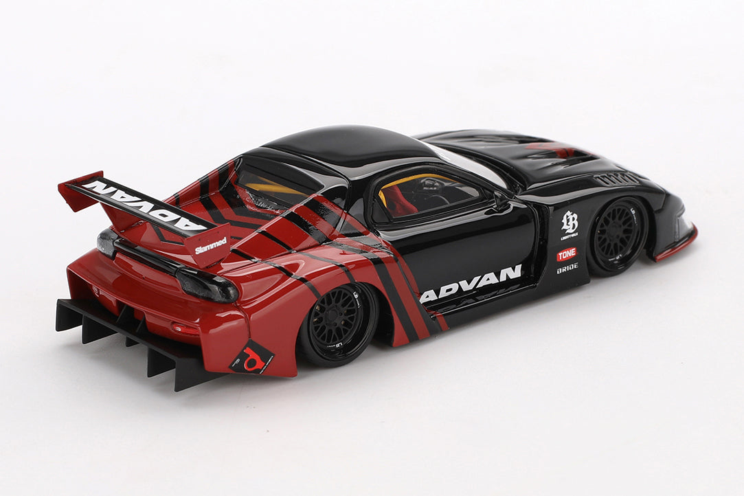 [ Back-order ] TSM TSMV0026 1:43 Mazda RX-7 LB-Super Silhouette Advan model car