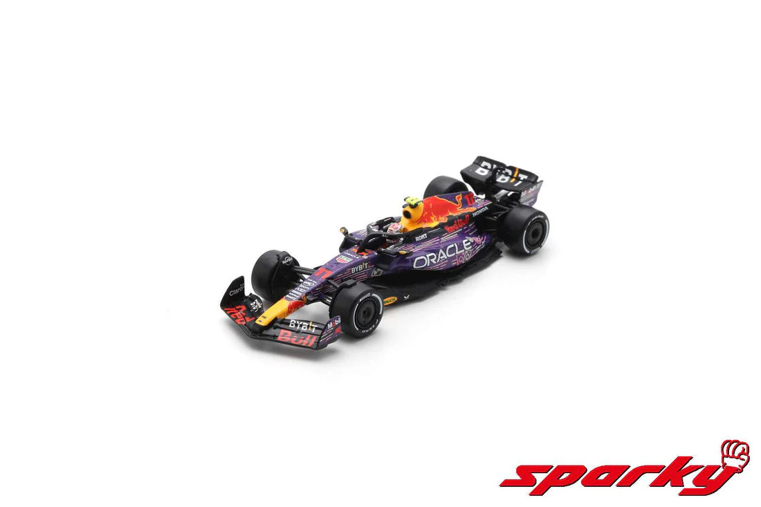 Y357 Spark Sparky 1:64 RB19 #11 Oracle Red Bull Racing 3rd Las Vegas GP 2023 S. Perez