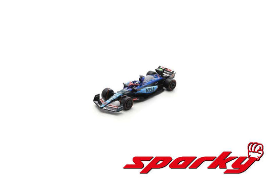 Y410 SPARK Sparky 1:64 Visa Cash App RB Formula One Team VCARB 01 F1 Singapore GP 2024 D. Ricciardo #3 Last Race model car
