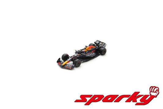 Y411 Spark Sparky 1:64 Oracle Red Bull Racing F1 RB20 Brazilian GP 2024 M. Verstappen #1 model car