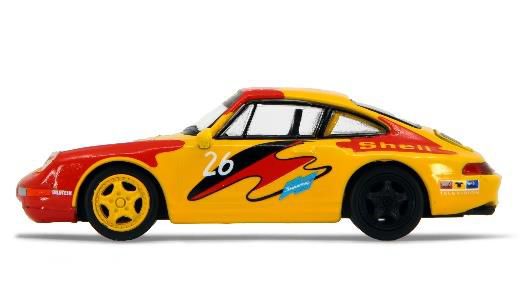 [ Back-order ] Tiny YO64006 1:64 sparky Porsche 993 Shell Carrera Cup 1993 model car
