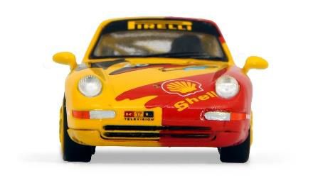 [ Back-order ] Tiny YO64006 1:64 sparky Porsche 993 Shell Carrera Cup 1993 model car