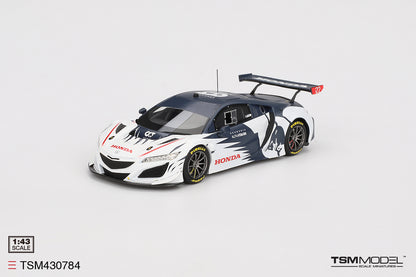 [ Back-order ] TSM TSM430784 1:43 Honda NSX GT3 EVO Red Bull Formula N?rburgring 2023 AlphaTauri model car
