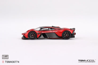 [ Back-order ] TSM TSM430774 1:43 Aston Martin Valkyrie Hyper Red model car