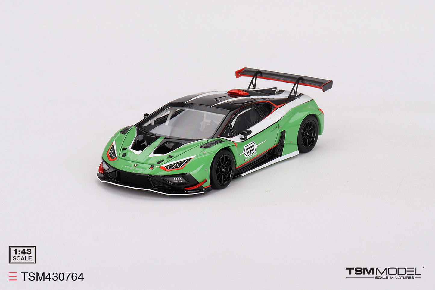 [ Back-order ] TSM TSM430764 1:43 Lamborghini Huracan GT3 EVO2 Presentation LHD model car