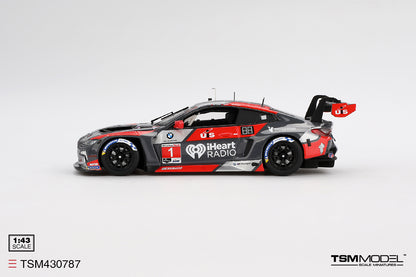 [ Back-order ] TSM TSM430787 1:43 BMW M4 GT3 IMSA 12 Hours of Sebring 2024 #1 Paul Miller Racing model car