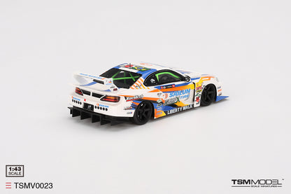 [ Back-order ] TSM TSMV0023 1:43 Nissan Silvia LB-Super Silhouette #555 2023 Formula Drift Japan model car