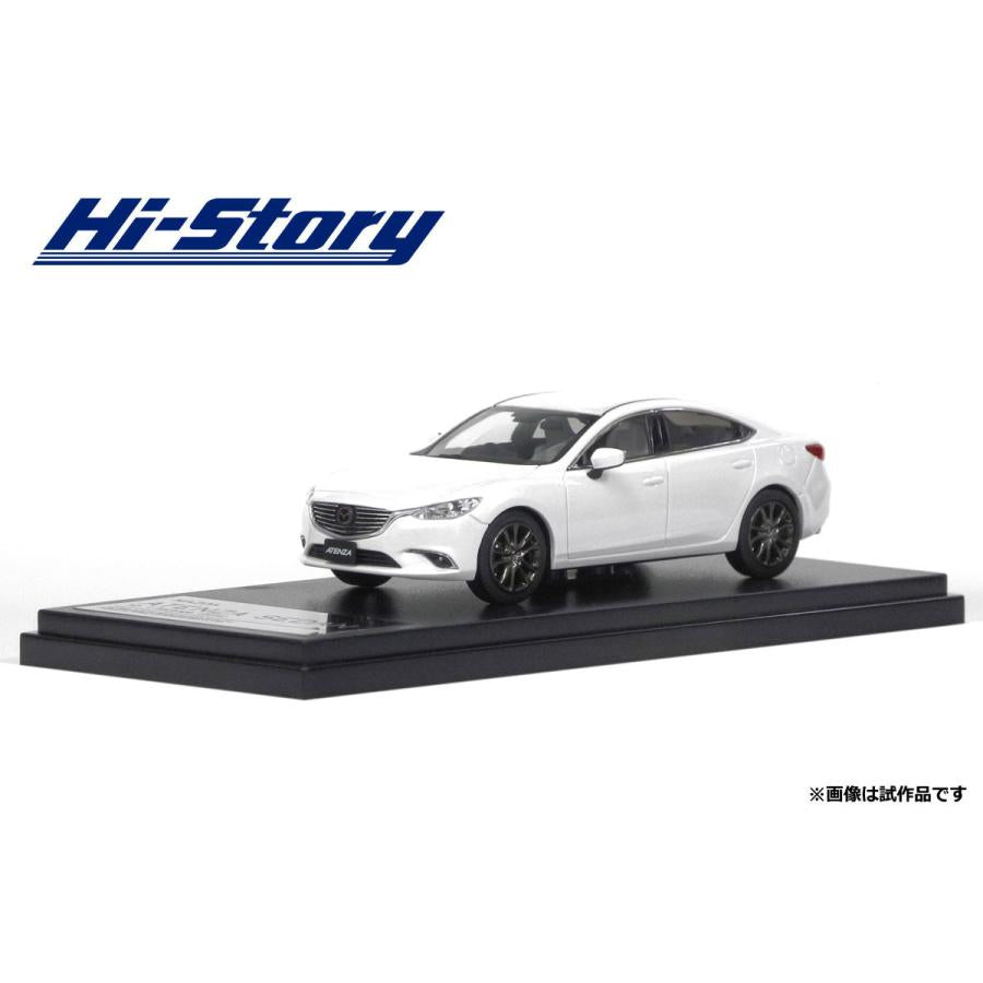 [ Back-order ] Hi-Story HS137WH 1:43 MAZDA ATENZA SEDAN 2016 Snowflake White Pearl Mica Diecast model car