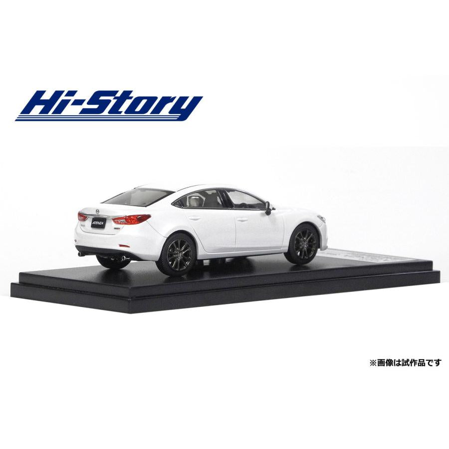 [ Back-order ] Hi-Story HS137WH 1:43 MAZDA ATENZA SEDAN 2016 Snowflake White Pearl Mica Diecast model car