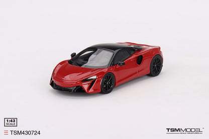 [ Back-order ] TSM TSM430724 1:43 McLaren Artura Vermilion Red model car