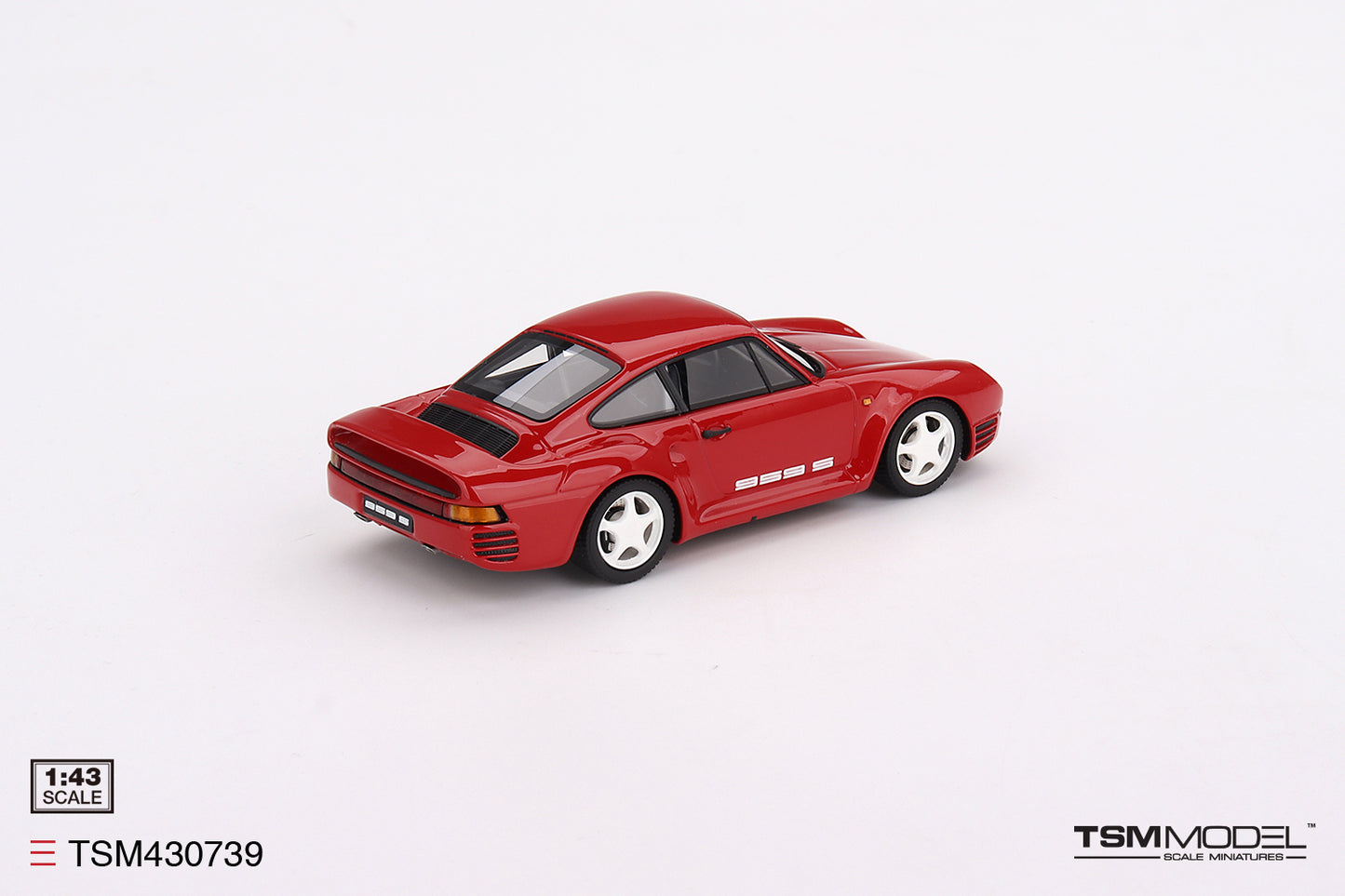 [ Back-order ] TSM TSM430739 1:43 Porsche 959 Guards Red model car