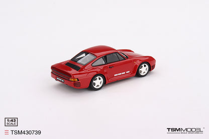 [ Back-order ] TSM TSM430739 1:43 Porsche 959 Guards Red model car