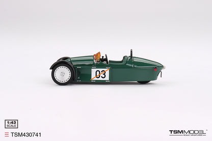 [ Back-order ] TSM TSM430741 1:43 Morgan Super 3 Jet Green model car